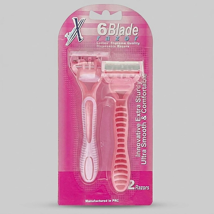 خود تراش زلانس مدل 6BLADE بسته 2 عددی
