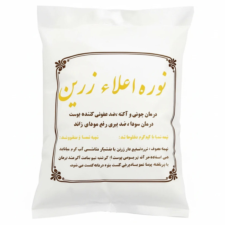 پودر موبر زرین مدل نوره زرنیخ دار وزن 600 گرم