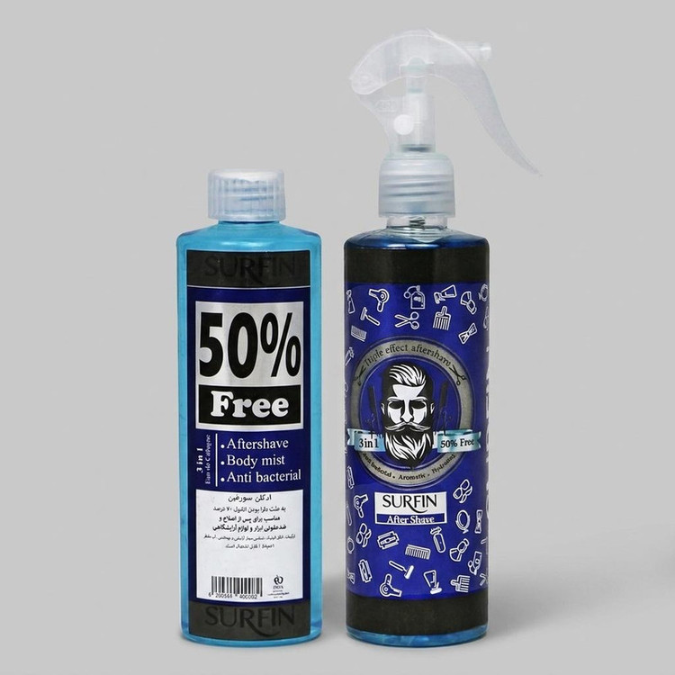 افتر شیو سورفین مدل Blue Dunhill حجم 250 میلی لیتر بسته 2 عددی
