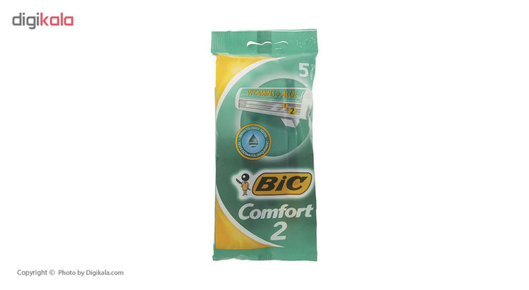 خودتراش بیک مدل Comfort بسته 5 عددی