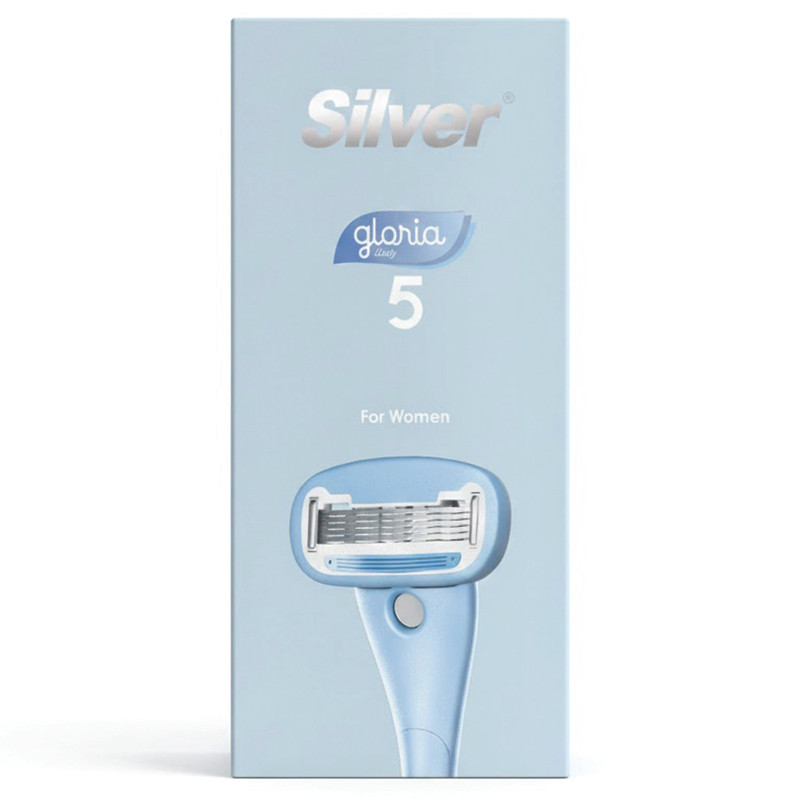 خود تراش سیلور مدل gloria5 system به همراه تیغ یدک