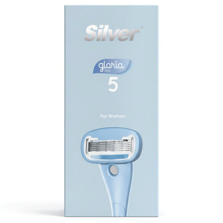 خود تراش سیلور مدل gloria5 system به همراه تیغ یدک