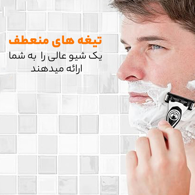 خود تراش بیک مدل HYBRID FLEX 5 بسته 2 عددی
