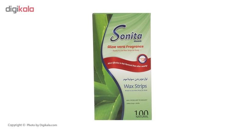 نوار موبر سونیتاموم مدل Aloevera بسته 20 عددی