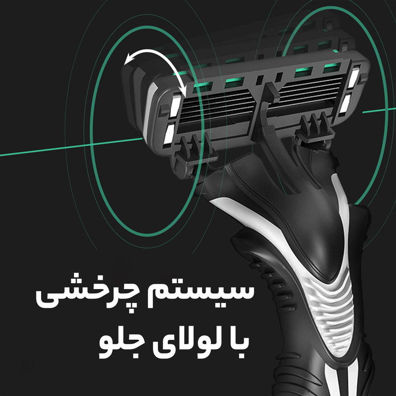خودتراش دورکو مدل Pace 6 Disposable تحت لیسانس بسته 3 عددی