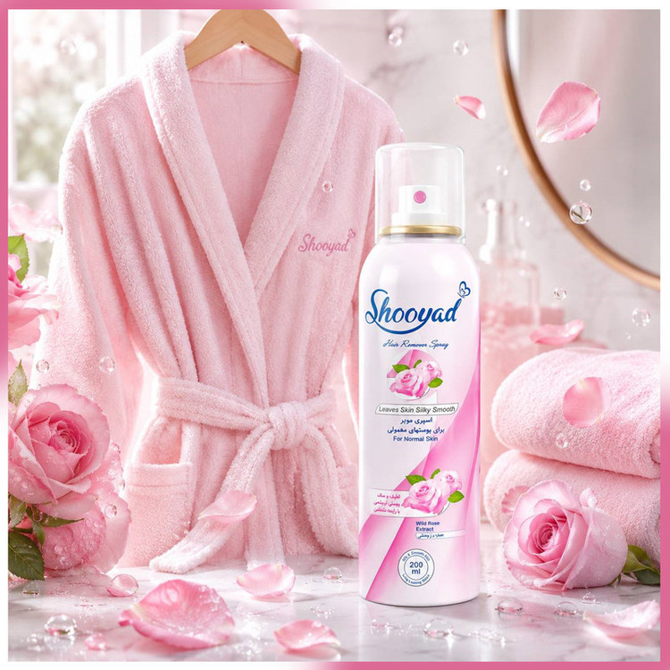 اسپری موبر شویاد مدل H-Rose4 حجم 200 میلی لیتر مجموعه 4 عددی