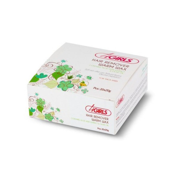 موم موبر فور گیرلز مدل آلوئه ورا و روغن زیتون وزن 20 گرم بسته 20 عددی