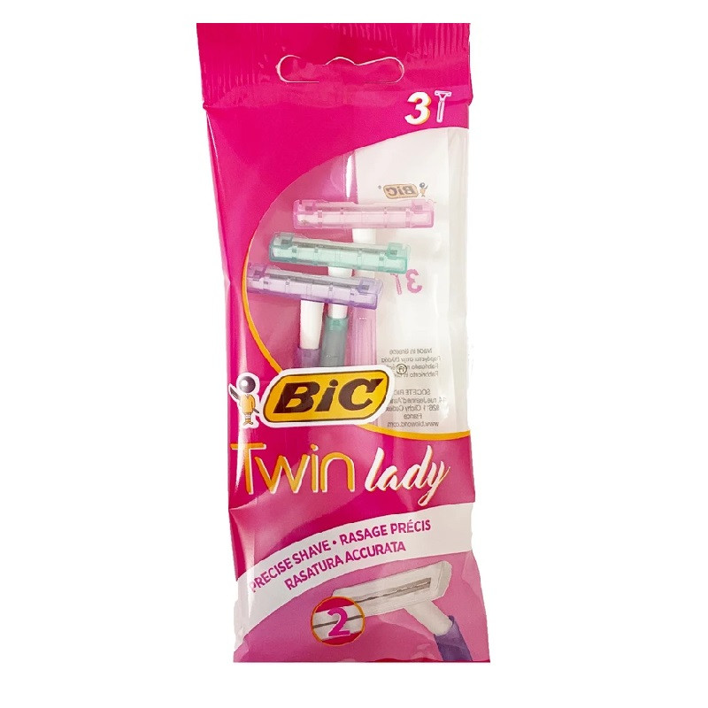 خود تراش بیک مدل PURELADY بسته 4 عددی به همراه خود تراش بیک مدل TWINLADY بسته 3 عددی