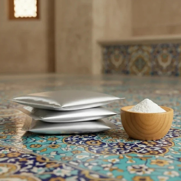 پودر موبر پکادم مدل ارغوان وزن 120 گرم مجموعه 8 عددی