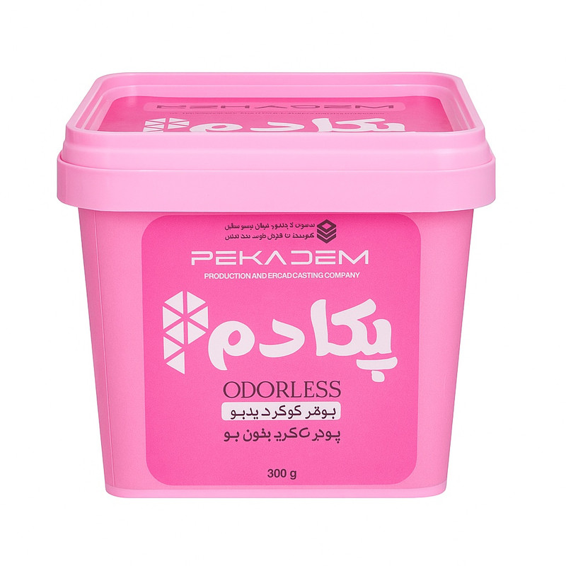 پودر موبر پکادم مدل رز وزن 300 گرم مجموعه 4 عددی