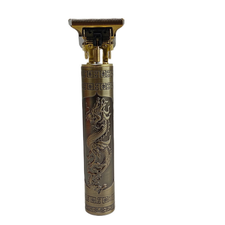ماشین اصلاح خط زن شارژی مدل 01 با تیغه استیل ضد زنگ، وزن 150 گرم، مدت زمان شارژ سریع 1 دقیقه، زمان استفاده پس از شارژ 3 دقیقه، همراه با برس تمیزکننده، روغن و شانه