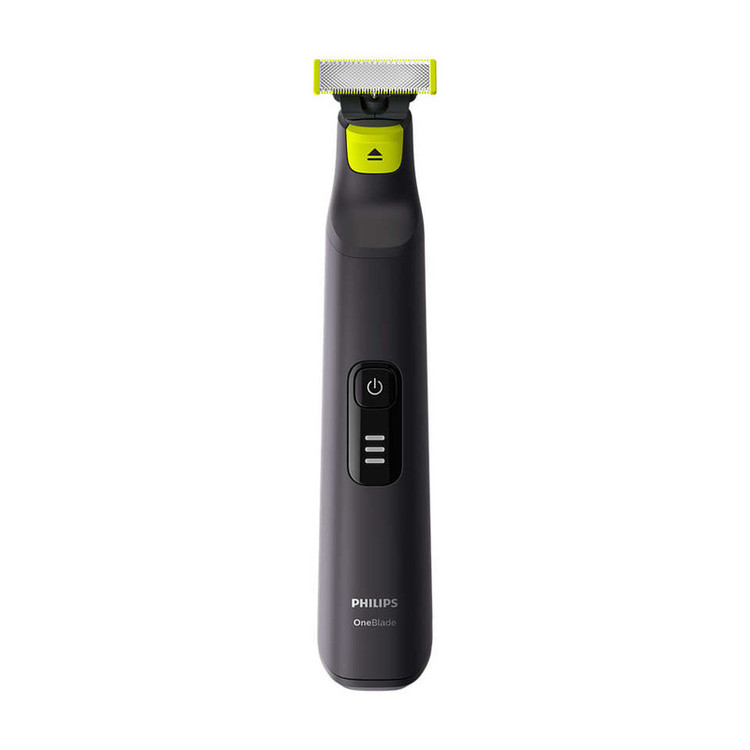 ماشین اصلاح موی صورت فیلیپس مدل QP6530/23 با تیغه استیل ضدزنگ، خط زن و صفرزن، ضدآب، استفاده خشک و مرطوب، شانه اصلاح مدرج 12 درجه (0.5 تا 9 میلیمتر)، شارژ 1 ساعته برای 90 دقیقه استفاده و طراحی ارگونومیک
