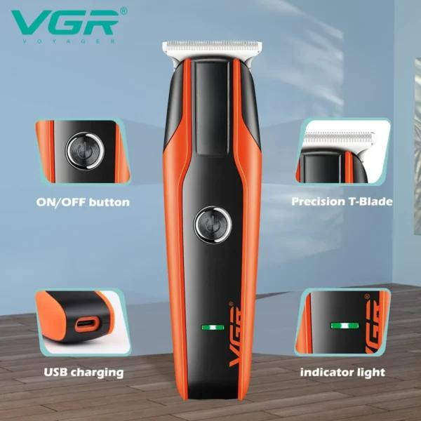 ماشین اصلاح موی سر و صورت وی جی ار مدل V_999