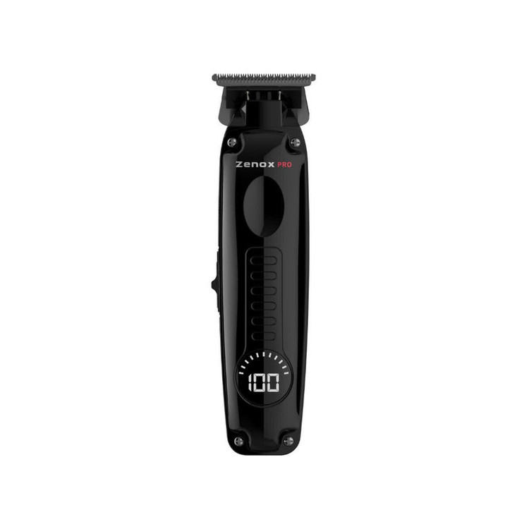 ماشین اصلاح موی صورت و بدن زیناکس مدل ZX-124 با تیغه کربن استیل، قابلیت اصلاح صفر و خط زن، نمایشگر شارژ، استفاده خشک و مرطوب، شارژ سریع با کابل USB، شانه اصلاح 1 تا 4 میلیمتر