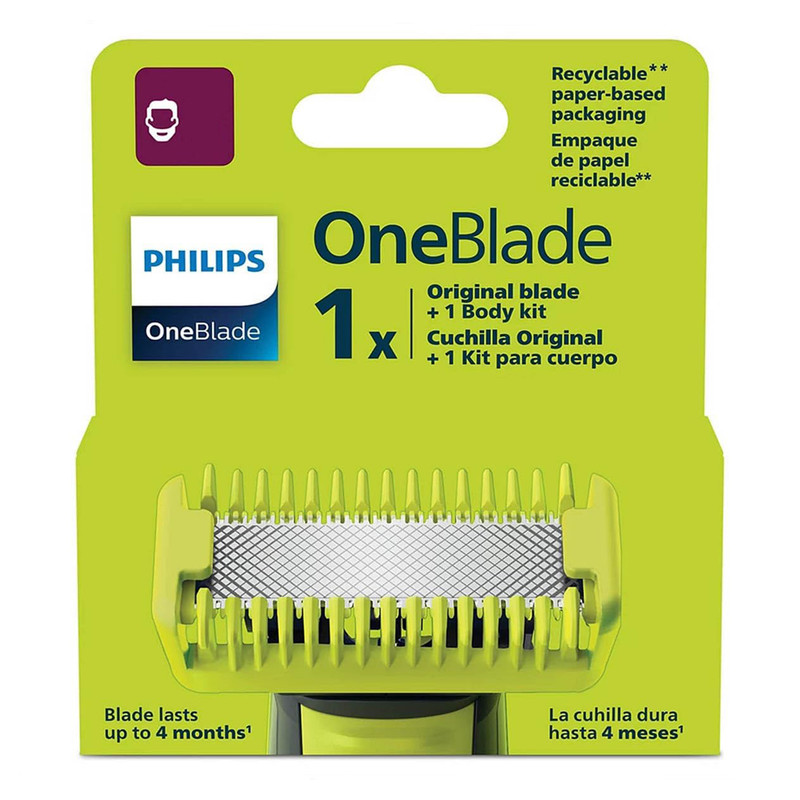 سری یدک ماشین اصلاح صورت فیلیپس مدل QP610/51 با تیغه استیل پیشرفته، مناسب اصلاح تریم، استفاده خشک و مرطوب، باتری قابل شارژ، مقاوم در برابر آب
