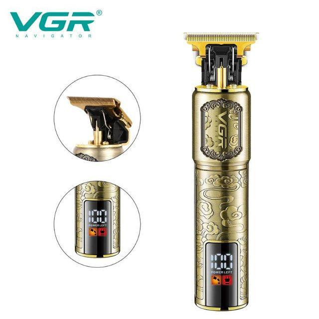 ماشین اصلاح موی سر و صورت وی جی ار مدل V-073 با تیغه استیل ضد زنگ، برش مستقیم، منبع انرژی باتری، مدت زمان شارژ 180 دقیقه، زمان استفاده 240 دقیقه، وزن 240 گرم