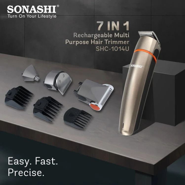 ماشین اصلاح سر و صورت شارژی سوناشی مدل SHC-1014U