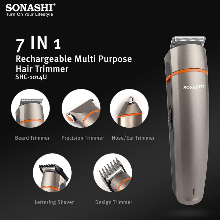 ماشین اصلاح سر و صورت شارژی سوناشی مدل SHC-1014U