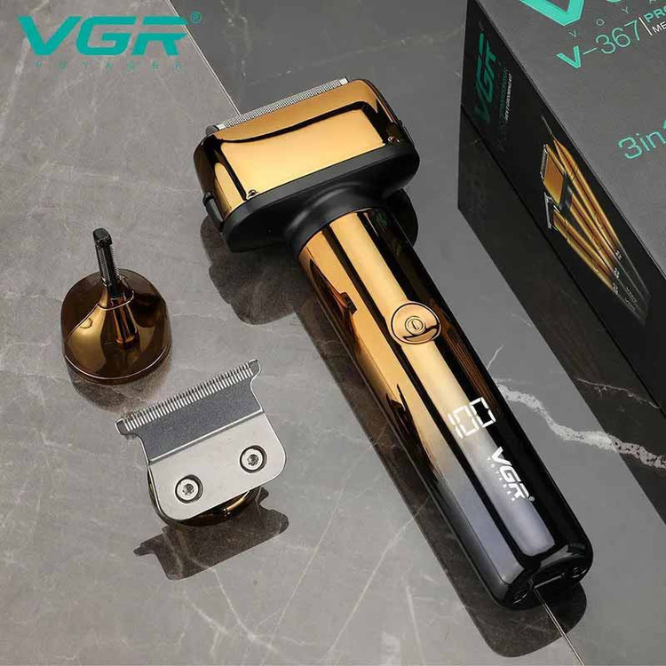 ماشین اصلاح موی سر و صورت وی جی ار مدل V-367