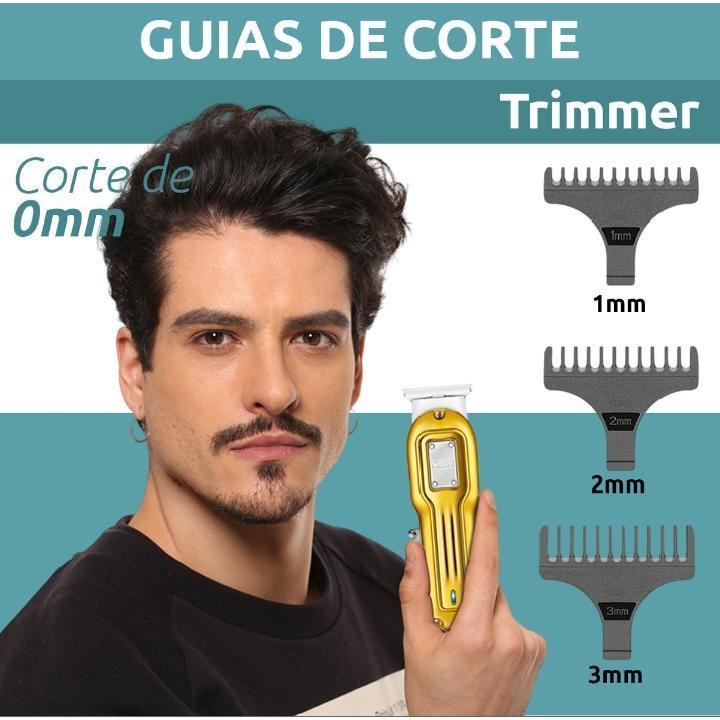 ماشین اصلاح موی صورت و بدن وی جی آر مدل 919 با تیغه پلاتینیوم، برش مستقیم، قابلیت اصلاح با شماره صفر، منبع انرژی کابل USB، همراه با 3 شانه متصل