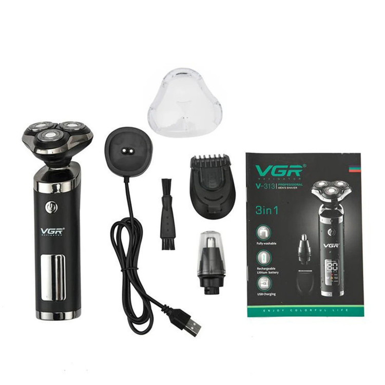ماشین اصلاح موی صورت وی جی ار مدل V-313