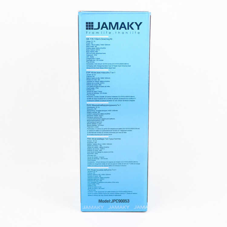 ماشین اصلاح موی سر و صورت شارژی جاماکی مدل JPC90053