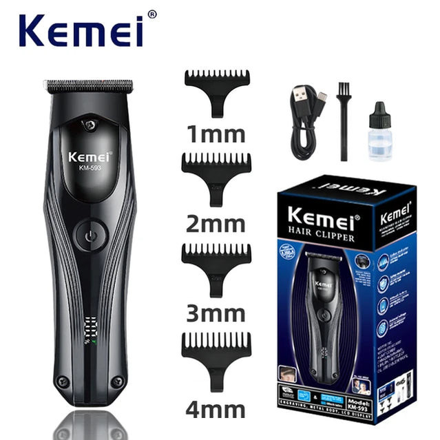 ماشین اصلاح موی صورت شارژی کیمی مدل Km_593