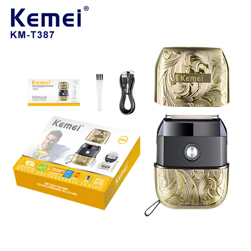 ماشین اصلاح موی صورت شارژی کیمی مدل KM-T387