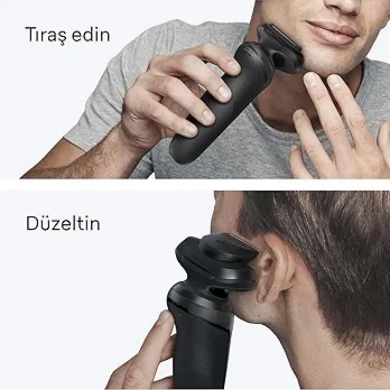 ماشین ریش تراش مردانه شارژی براون مدل N1200S