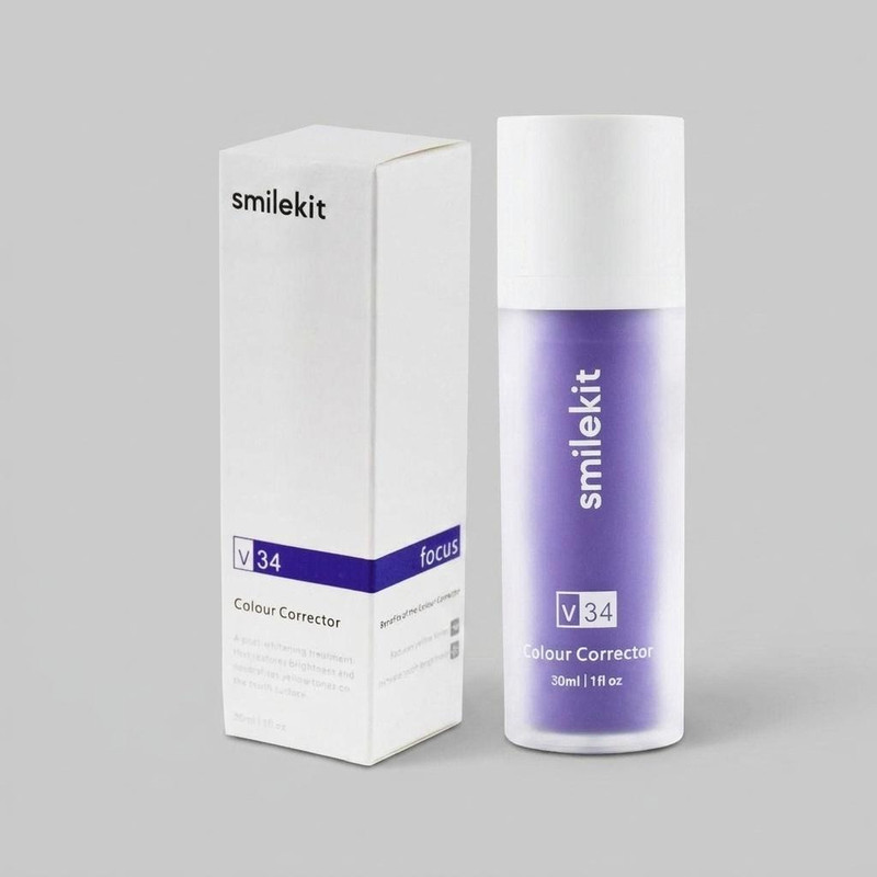 خمیر دندان اسمایل کیت مدل colour corrector با طعم نعنا حجم 30 میلی لیتر