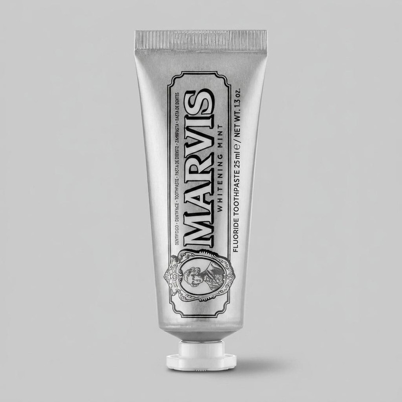خمیر دندان مارویس مدل Whitening Mint حجم 25 میلی لیتر