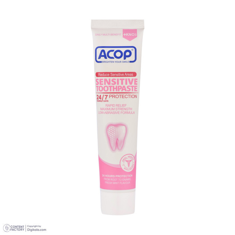 خمیر دندان آکوپ مدل Sensitivit وزن 90 گرم