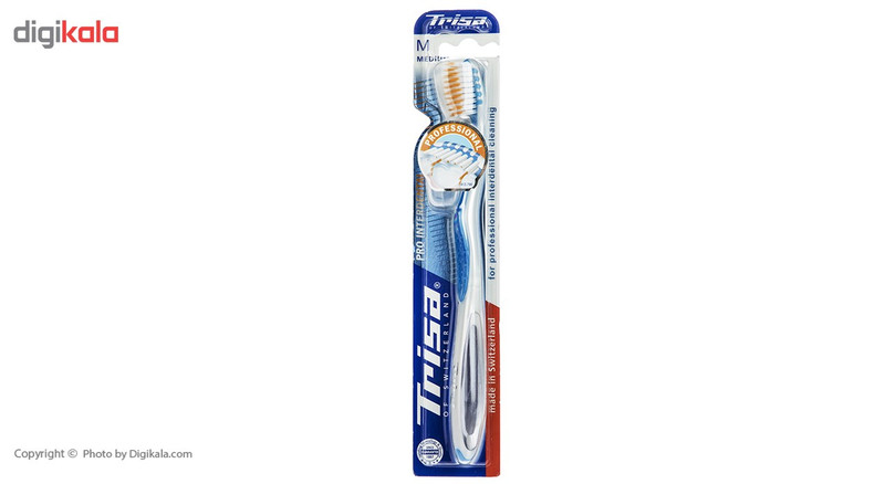 مسواک تریزا مدل Pro Interdental با برس متوسط به همراه درپوش