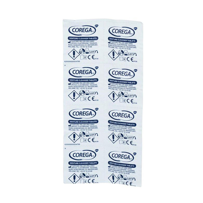قرص تمیز کننده دندان مصنوعی کورگا مدل Bio Formel بسته 136 عددی