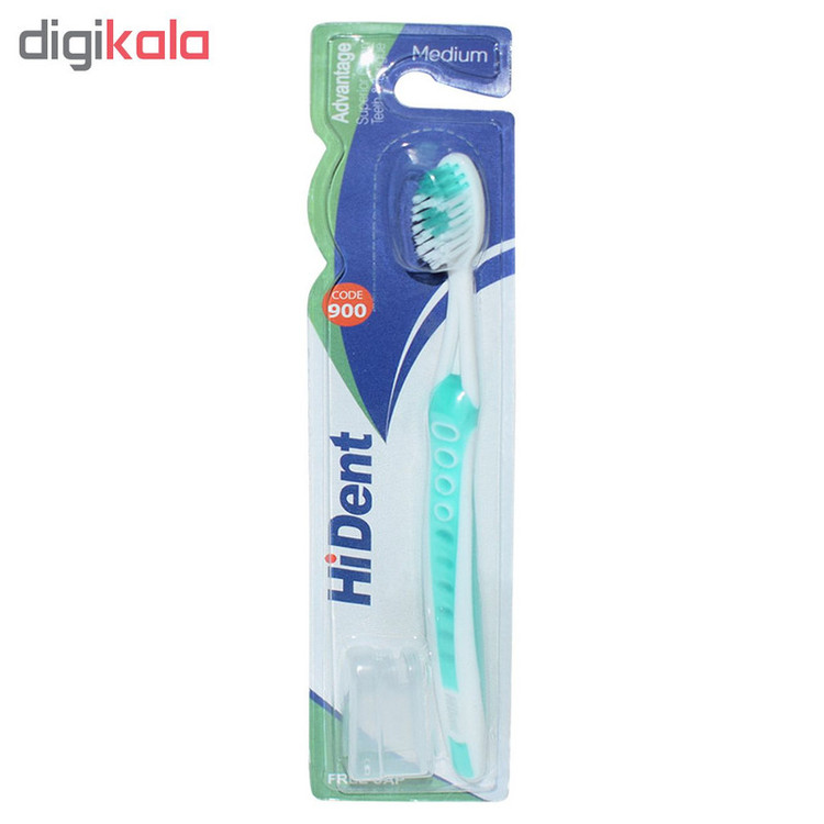 مسواک های دنت مدل 900 با برس متوسط مجموعه 2 عددی