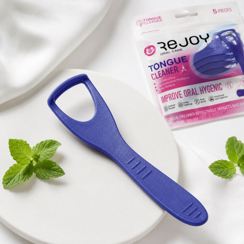 زبانشور ریجوی مدل Oral Care با خاصیت ضدعفونی کننده دهان 6 بسته 5 عددی