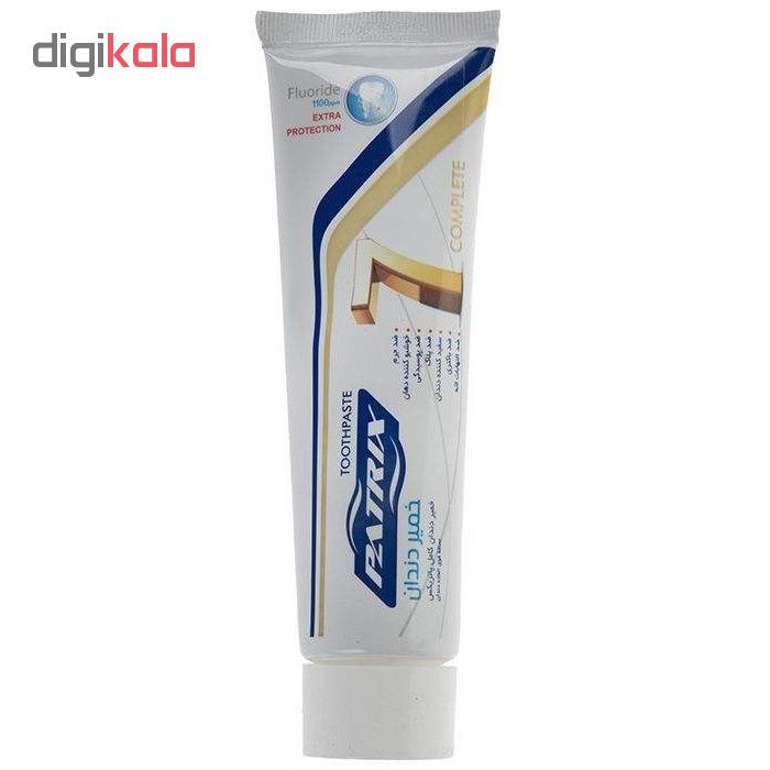 مسواک و خمیر دندان پاتریکس مدل EXTRA PROTECTION