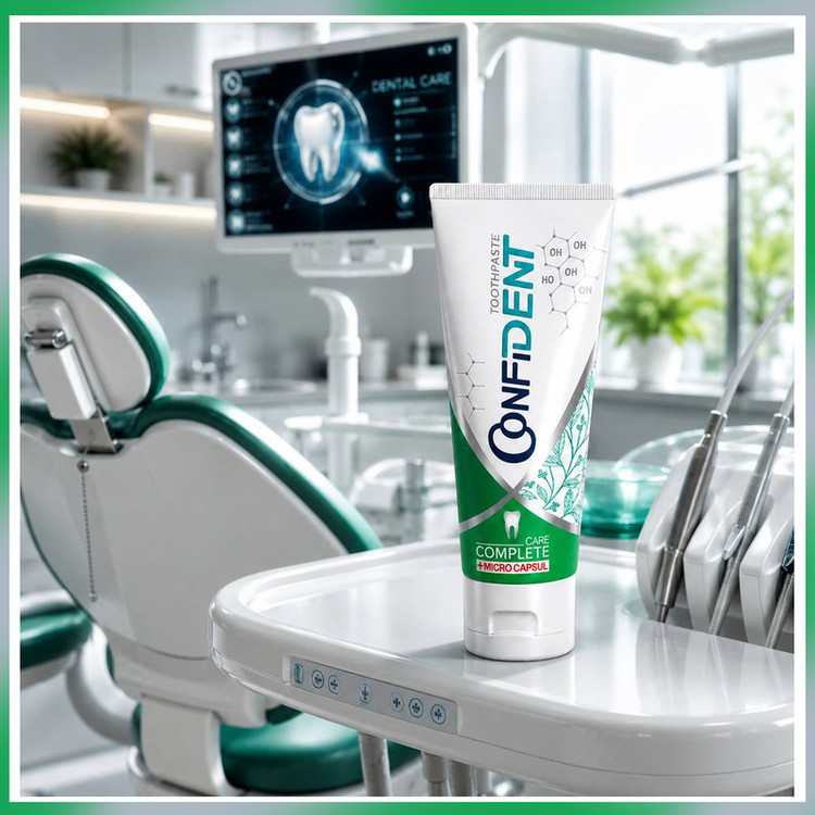خمیر دندان محافظت از مینای دندان کانفیدنت مدل Complete Care06 حجم 70 میلی لیتر مجموعه 6 عددی
