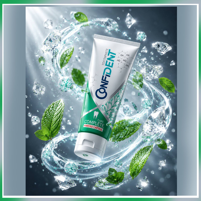 خمیر دندان محافظت از مینای دندان کانفیدنت مدل Complete Care06 حجم 70 میلی لیتر مجموعه 6 عددی