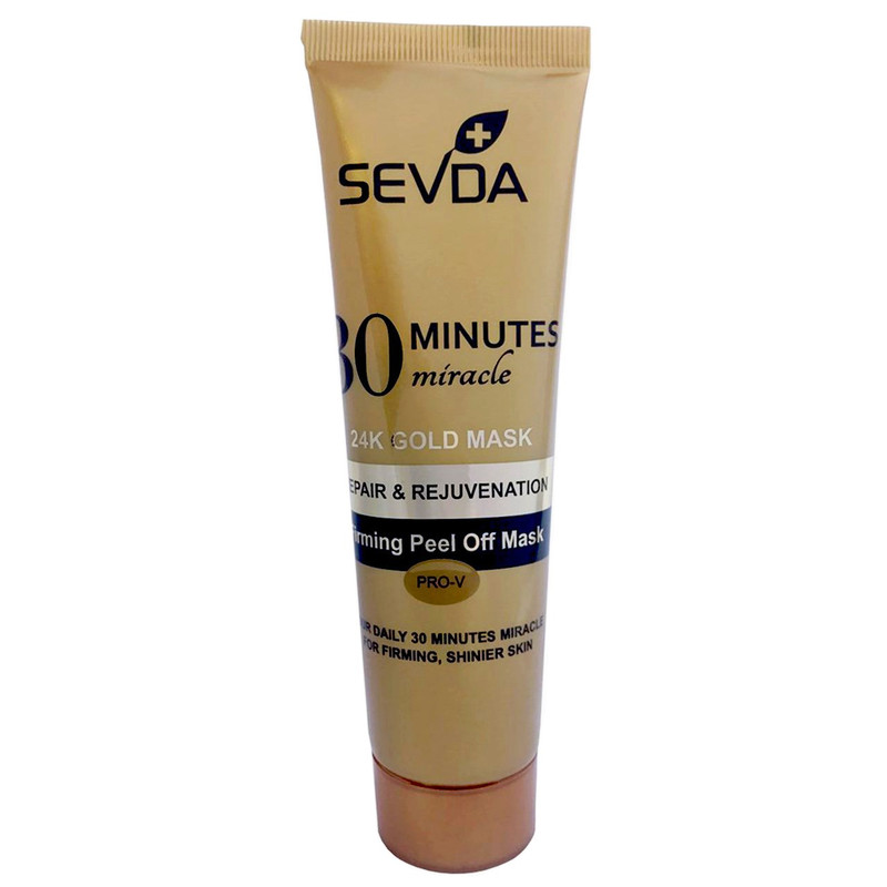 ماسک طلا صورت سودا مدل Repair And Rejuvenation حجم 100 میلی‌لیتر، مناسب انواع پوست، ترمیم‌کننده و جوان‌کننده