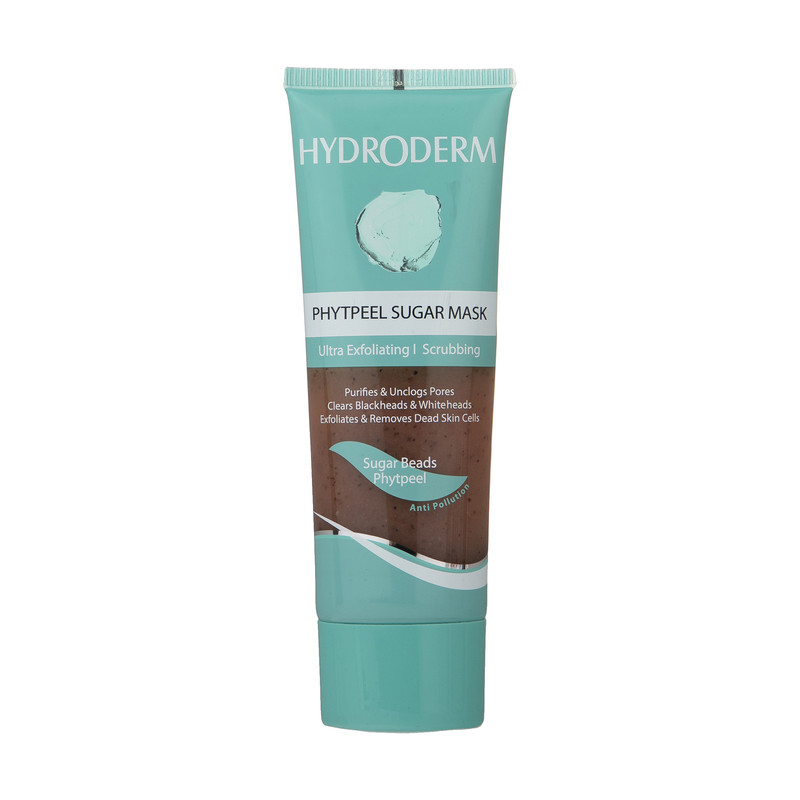 ماسک اسکراب صورت هیدرودرم مدل Phytpeel با عصاره درخت چای، روغن کالاندولا، روغن جوجوبا و هسته گیلاس، ساینده پوست، جذب سریع، مناسب پوست معمولی، حجم 100 میلی‌لیتر