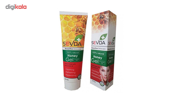 ماسک صورت عسل سودا مدل Peel Off حجم 100 میلیلیتر، حاوی ویتامین A، C و B5، مناسب انواع پوست، التیامبخش و شادابکننده