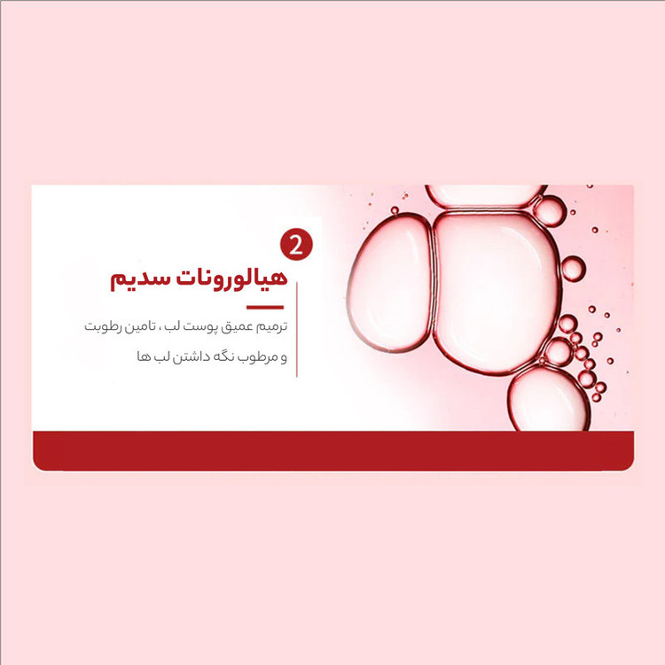 ماسک لب بایو آکوا مدل 005 حجم 60 میلی لیتر بسته 20 عددی