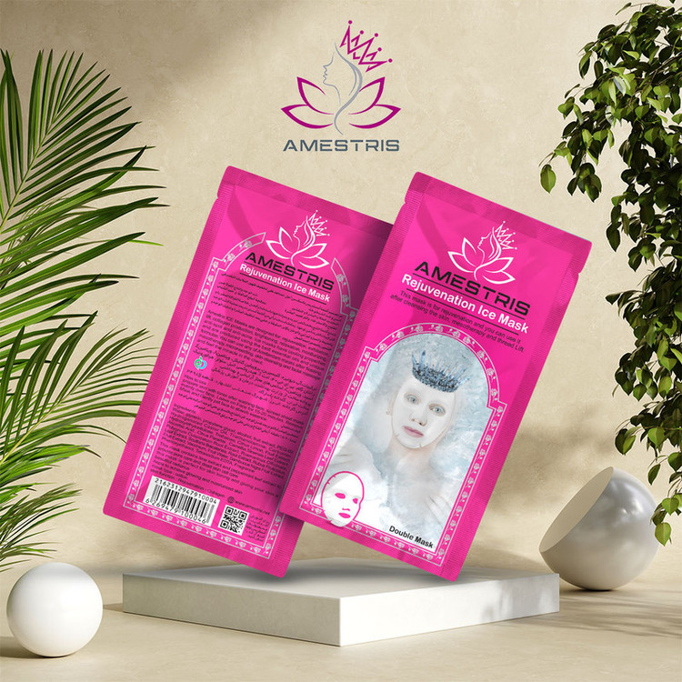 ماسک صورت آمستریس مدل Multi Action مجموعه 10 عددی نرمکننده، مرطوبکننده، ضد التهاب، کوچککننده منافذ باز، ضد چروک، ضد جوش، روشنکننده، لیفت و سفتکننده پوست، مناسب انواع پوست و بعد از میکرونیدلینگ و بوتاکس