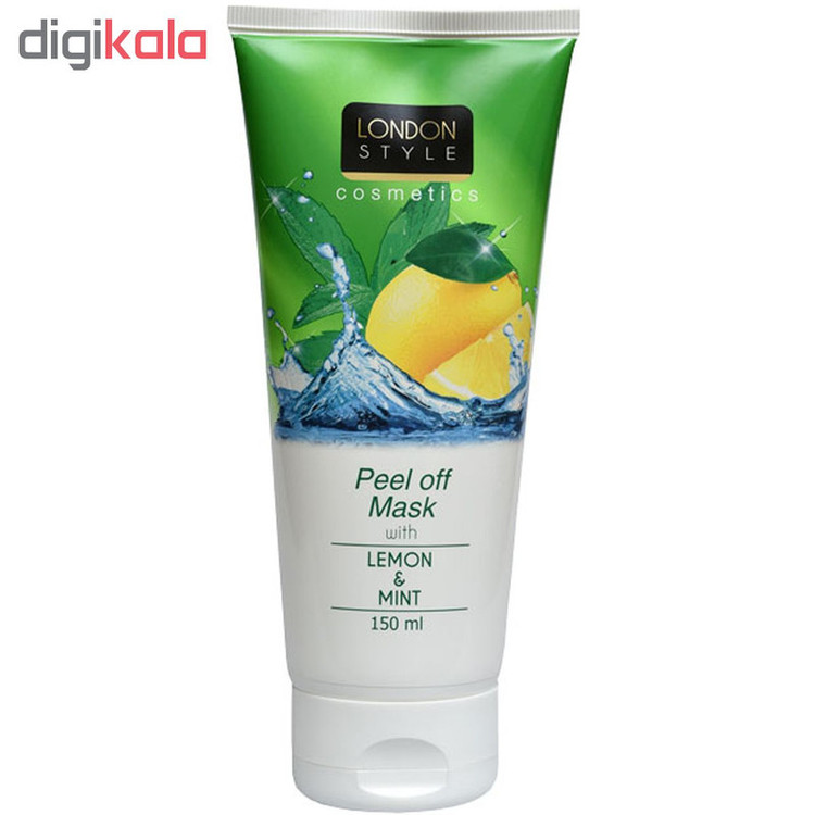 ماسک صورت لندن استایل مدل Lemon حجم 150 میلی لیتر
