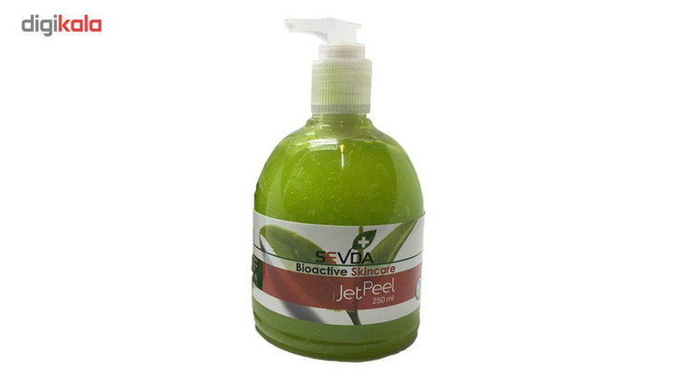 ماسک صورت چای سبز سودا مدل JET PEEL حجم 250 میلیلیتر، مناسب انواع پوست چرب، خشک، معمولی، حساس، آکنهای و مختلط
