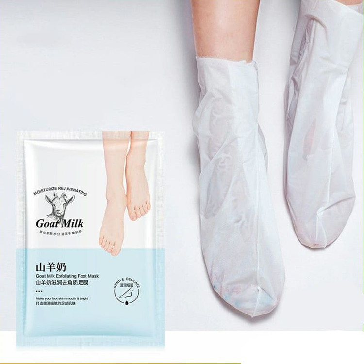 ماسک پا اکسگین مدل goat milk حجم 35 میلی لیتر بسته 5 عددی