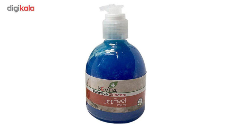 ماسک صورت نمک دریایی سودا مدل JET PEEL حجم 250 میلی لیتر