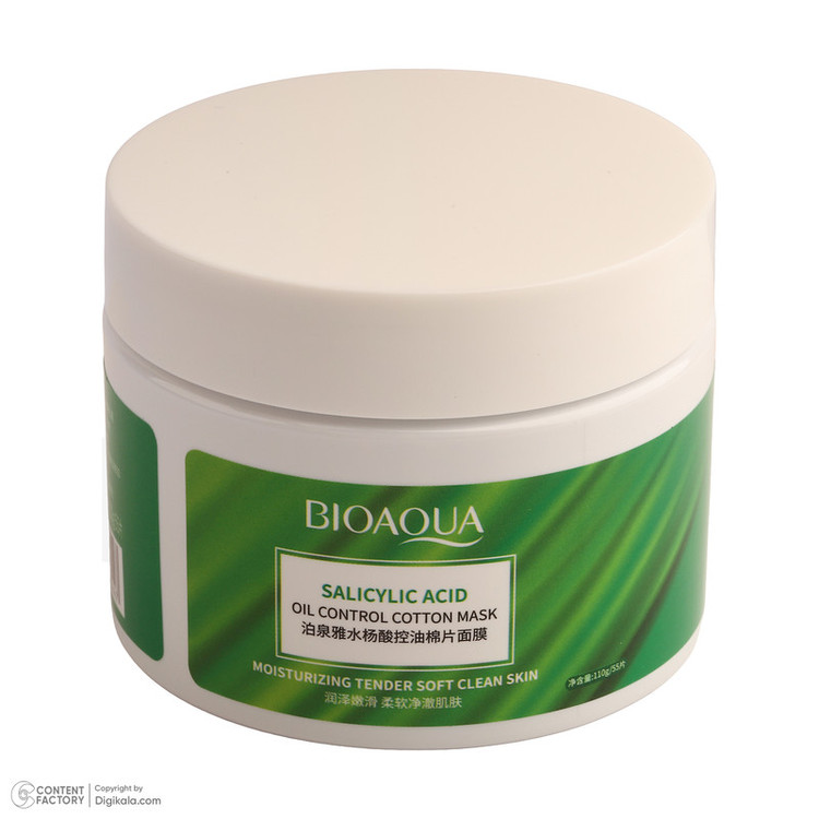 ماسک صورت بی آکوا مدل Salicylic Acid مناسب برای انواع پوست وزن 110 گرم