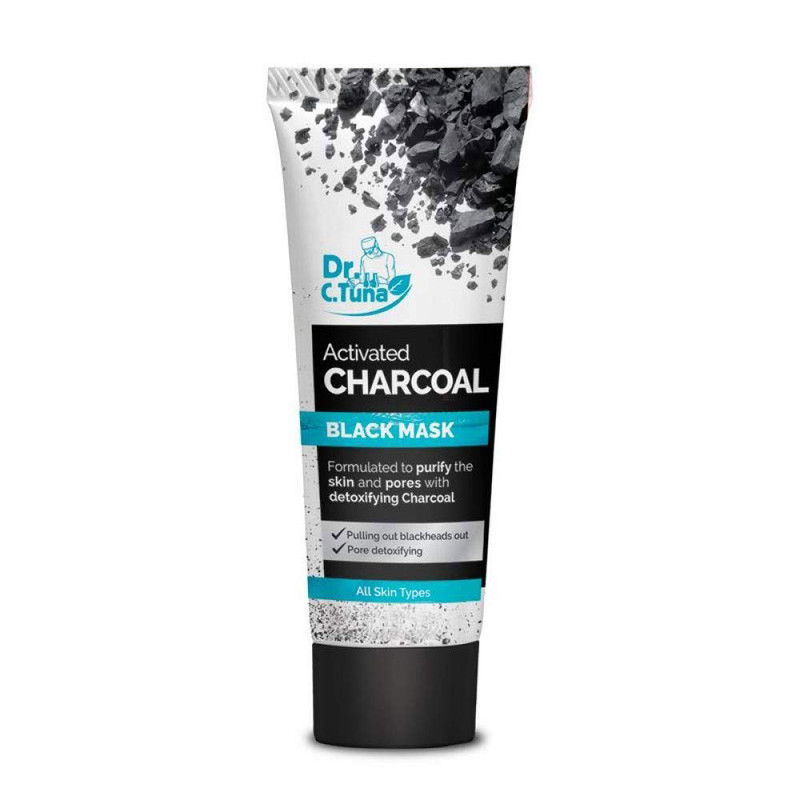 ماسک صورت دکتر. جی تونا مدل Charcoal حجم 80 میلی لیتر